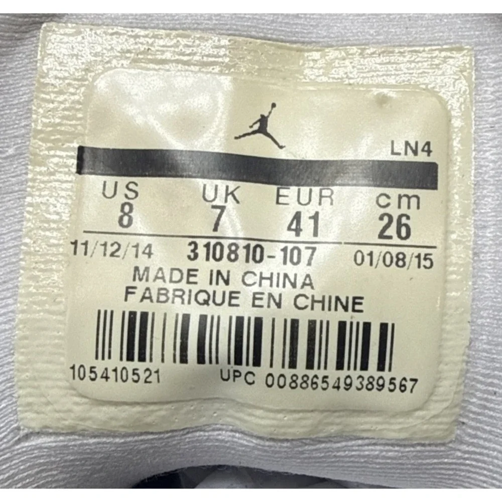 Nike Air Jordan 13 Retro French Blue Sneaker Men's Size 8